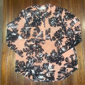 Rebecca Taylor 100% Silk Blouse, Size 2